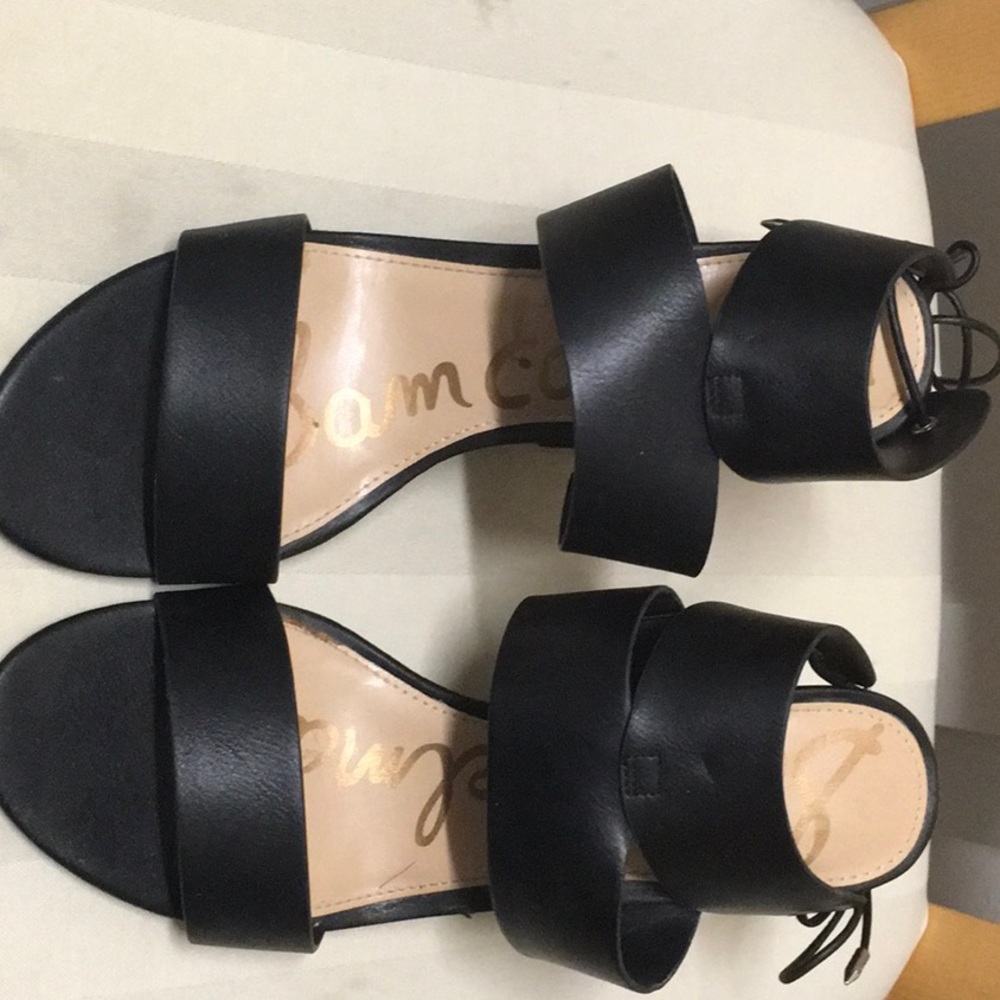 EXC! Sam Edelman Valerie Block Heel Sandals Sz 10M